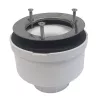 Desagüe para plato de ducha giratorio cromado 90mm