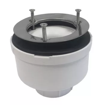 Desagüe para plato de ducha giratorio cromado 90mm