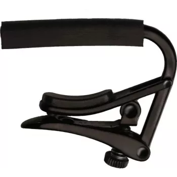 Shubb C1K Noir cejilla de guitarra para guitarras acústicas y eléctricas - negro