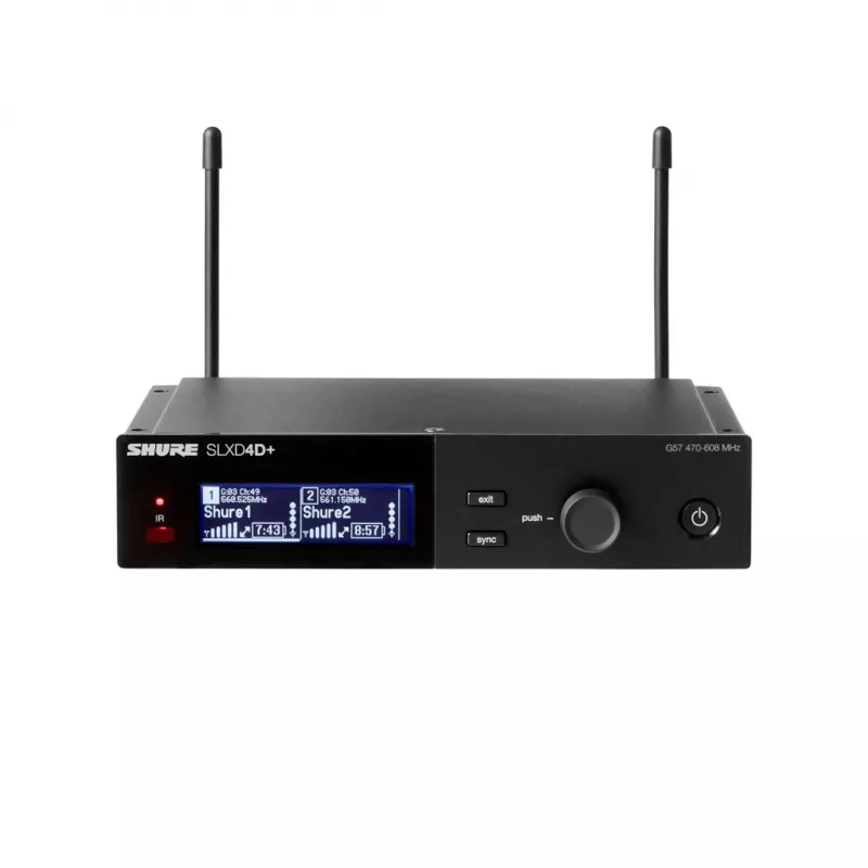 Shure SLXD24D+E/58 sistema inalámbrico dual con cápsulas SM58