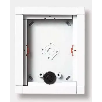 Carcasa de superficie Siedle Vario GA 612-1/1-0 SM plata metálico
