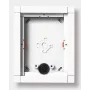 Carcasa de superficie Siedle Vario GA 612-1/1-0 SM plata metálico