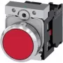 Siemens 3SU1150-0AB20-1CA0 SIRIUS ACT selector, 22mm, 2 posiciones, 1NO, negro