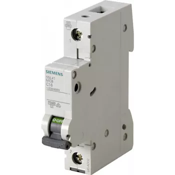 Siemens 5SL4102-7 Interruptor automático 1 polo curva C 2 A 6 kA 230/400 V AC