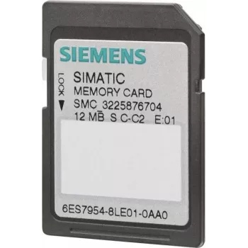 Siemens 6ES7954-8LC04-0AA0 Tarjeta de memoria SIMATIC S7, 4 MByte Flash, para S7-1200/S7-1500/SINAMICS