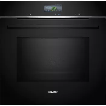 SIEMENS HM736GAB1 iQ700 horno de empotrar con microondas, negro, 60 cm, Home Connect