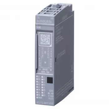 Siemens SIMATIC ET 200SP módulo de salidas digitales DQ 8x24VDC 6ES7132-6BF01-0CA0