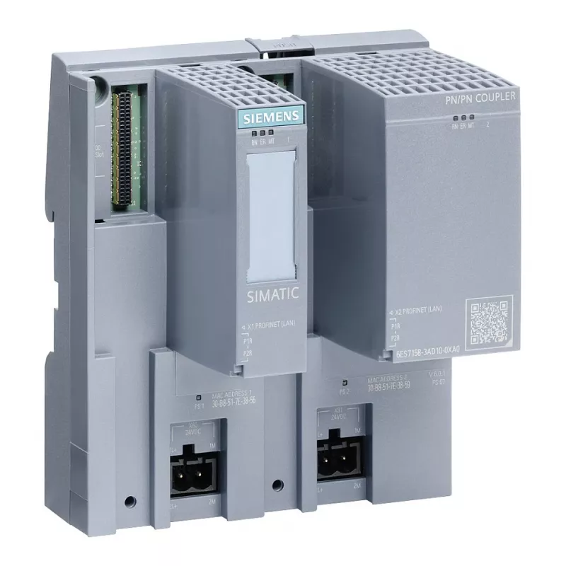 SIEMENS SIMATIC PN/PN Coupler 6ES7158-3AD10-0XA0 | Acoplador PROFINET IO para interconexión de redes