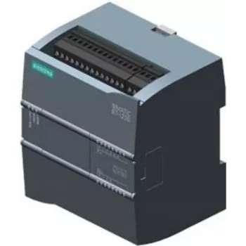 Siemens SIMATIC S7-1200 CPU 1211C, 6 DI, 2 AI (0-10 VDC), 3 HSC, 4 salidas de relé, 24V DC, PROFINET, 50 KB de memoria 6ES7211-1BE40-0XB0