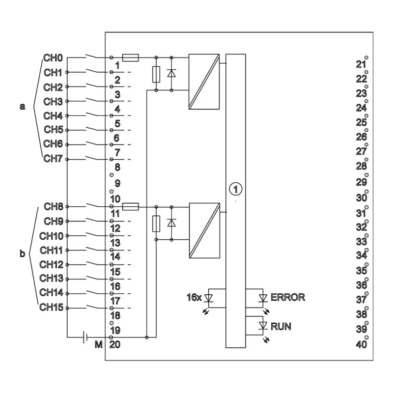 Siemens SIMATIC S7-1500 6ES7521-1BH10-0AA0 módulo de entradas digitales DI 16x 24V DC