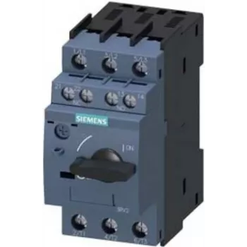 SIEMENS SIRIUS 3RV2 interruptor de protección de motor, 0,18-0,25A, 3 polos, clase 10, bornes de tornillo, 3RV20110CA15