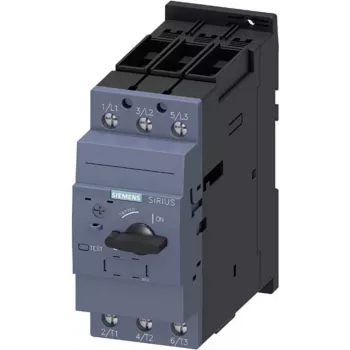 SIEMENS SIRIUS 3RV2031-4WA10 Interruptor de protección de motor, 2,2-3,2 A, clase 10, 690 V AC, tripolar, borne de tornillo