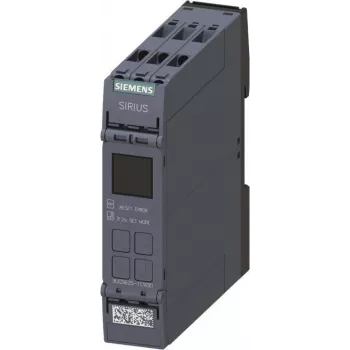 SIEMENS SIRIUS 3UG5625-1CW30 relé de vigilancia de corriente diferencial, sensible AC/DC, 24-240 V AC/DC, 1 canal, LCD digital, 2 conmutadores