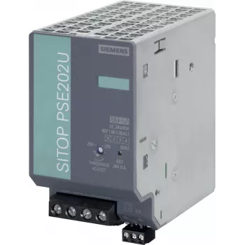 Siemens SITOP PSU8600 módulo de amortiguación 6EP1961-3BA21, 24 V DC, 100 W, 200 ms, basado en condensador, carril DIN
