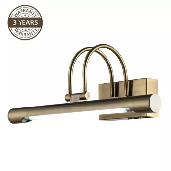 Lámpara de pared LED SIENAS GAISM.DOMOLETTINORTE 8W negra