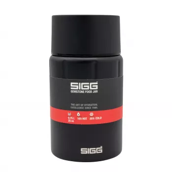 SIGG GEMSTONE tarro de comida Obsidian 0,75 L