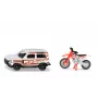 SIKU Blíster Land Rover Defender con moto KTM