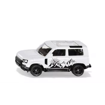 SIKU Land Rover Defender 90 (blanco/negro) escala 1:16 modelo de fundición a presión