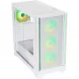 SILENTWARE Flow 110 ARGB White carcasa semitorre con cristal templado