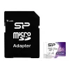 Silicon Power Tarjeta de memoria microSDXC 128GB Superior Pro UHS-I U3 V30 A1 con adaptador SD