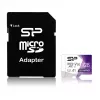 Silicon Power Tarjeta de memoria microSDXC 128GB Superior Pro UHS-I U3 V30 A1 con adaptador SD