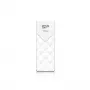 Memoria flash USB Silicon Power 16GB USB 2.0, diseño retráctil sin tapa, blanca
