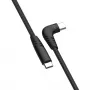 Silicon Power Boost Link Nylon LK50CC cable de USB-C a USB-C 1 m, 60 W, en forma de L (SP1M0ASYLK50CC1G)