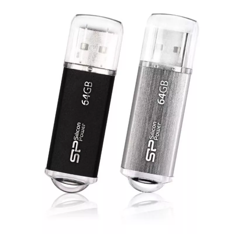 Silicon Power Ultima II i-Series memoria USB 64GB, negro (SP064GBUF2M01V1K)