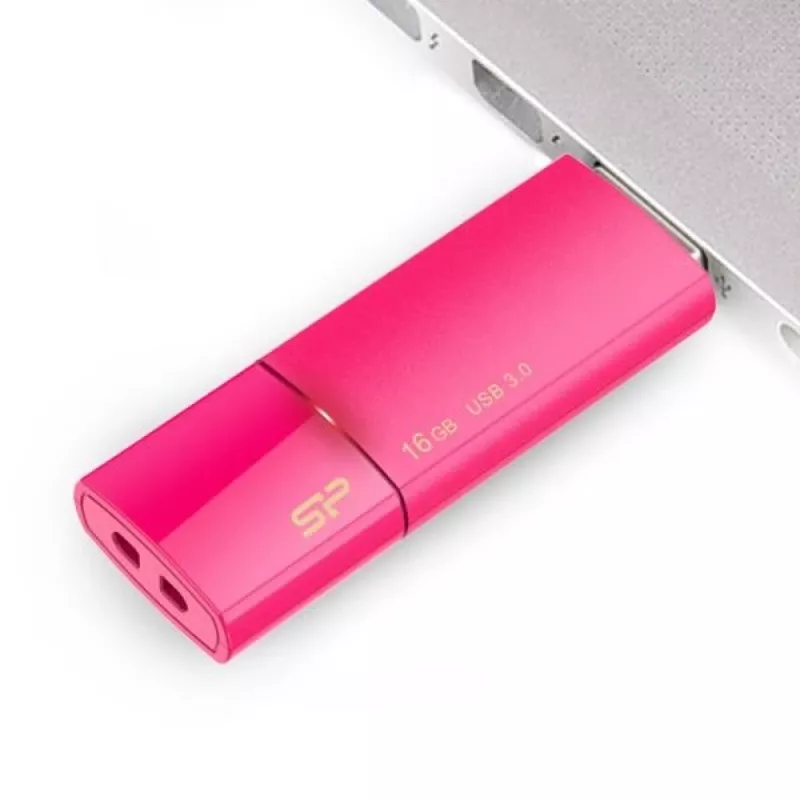 Silicon Power Blaze B05 16GB memoria USB 3.0, rosa (SP016GBUF3B05V1H)