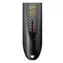 Silicon Power Blaze B25 Memoria flash USB 3.2 Gen 1 de 32GB, conector retráctil, negra