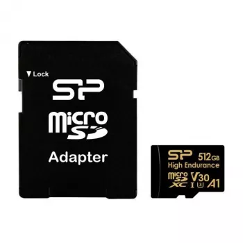 Silicon Power High Endurance microSDXC 64GB tarjeta de memoria con adaptador (SP064GBSTXDV3V1HSP)