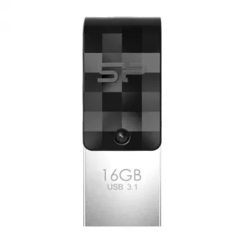 Silicon Power Mobile C31 Memoria USB 16GB USB 3.1 Gen 1 / USB-C Negro