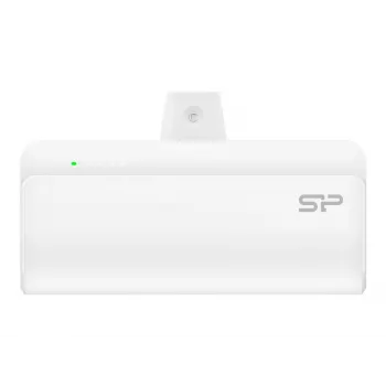 Silicon Power QD50 batería externa, 5000 mAh, USB-C, blanco (SP5K0MAPBKQD500W)