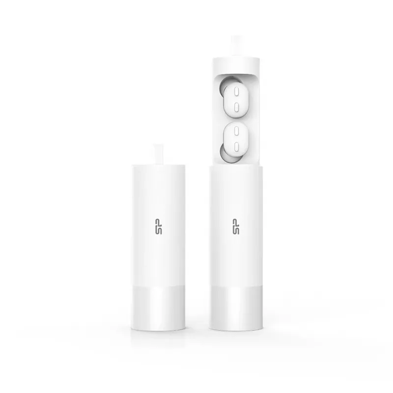 Silicon Power Blast Plug BP81 auriculares Bluetooth, resistentes al agua IPX5, blanco (SP5MWASYBP81BT0W)