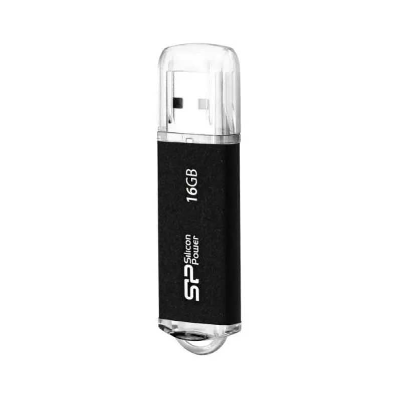 Silicon Power Ultima II Memoria USB 16 GB USB Type-A 2.0 Negro