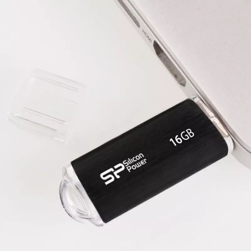 Silicon Power Ultima II Memoria USB 16 GB USB Type-A 2.0 Negro