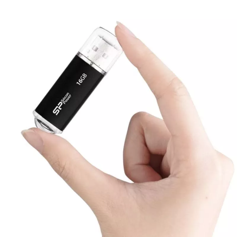 Silicon Power Ultima II Memoria USB 16 GB USB Type-A 2.0 Negro