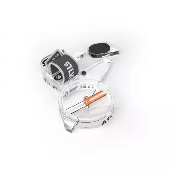 Silva Arc Jet Brújula de pulgar para zurdos - Negro
