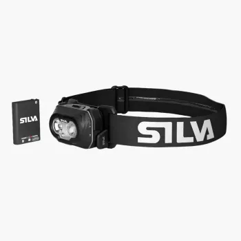 Linterna frontal Silva Discover Hybrid - negro (500 lm)