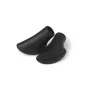 Silva Rubber Paws puntas de bastones de trekking (par) - negro, 11 mm