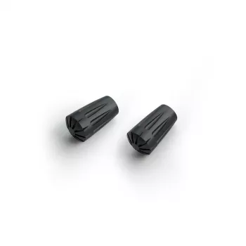 Silva Running & Trekking Puntas de goma para bastones (par) - negro, 11-12 mm