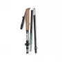 Bastones de trekking Silva Trekking Carbon Z ajustables (par) - negro/gris