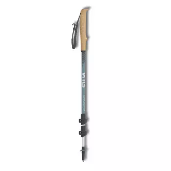 Silva Bastones de trekking aluminio telescópicos 100-140 cm