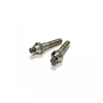 Puntas de carburo de tungsteno para bastones de trekking Silva (par) - Recambio universal de rosca