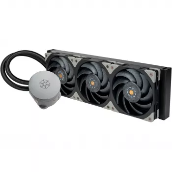SilverStone Hailstone 360 Black refrigeración líquida todo en uno para CPU 360mm ARGB