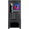 SilverStone Lucid 05 Black caja semitorre con diseño panorámico de cristal de 270°