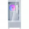 SilverStone Lucid 05 White caja semitorre con diseño panorámico de cristal de 270°