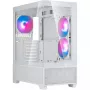 SilverStone Lucid 05 White caja semitorre con diseño panorámico de cristal de 270°