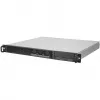 SilverStone RM100 caja rackmount 1U - Mini-ITX, acero, negro