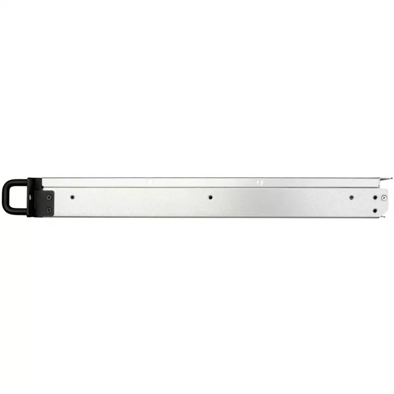 SilverStone RM100 caja rackmount 1U - Mini-ITX, acero, negro